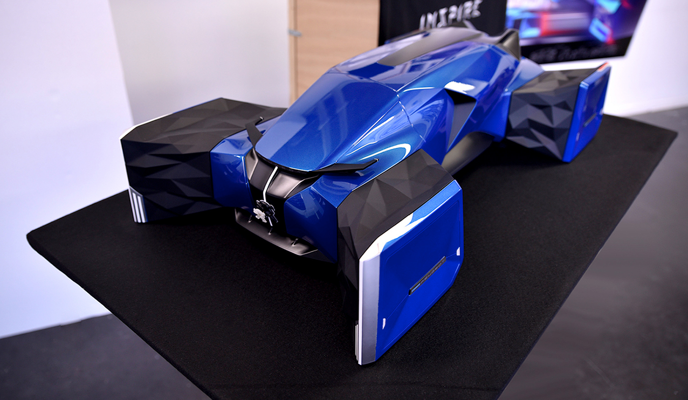 Peugeot INSPIRE，Automobile design，conceptual design，