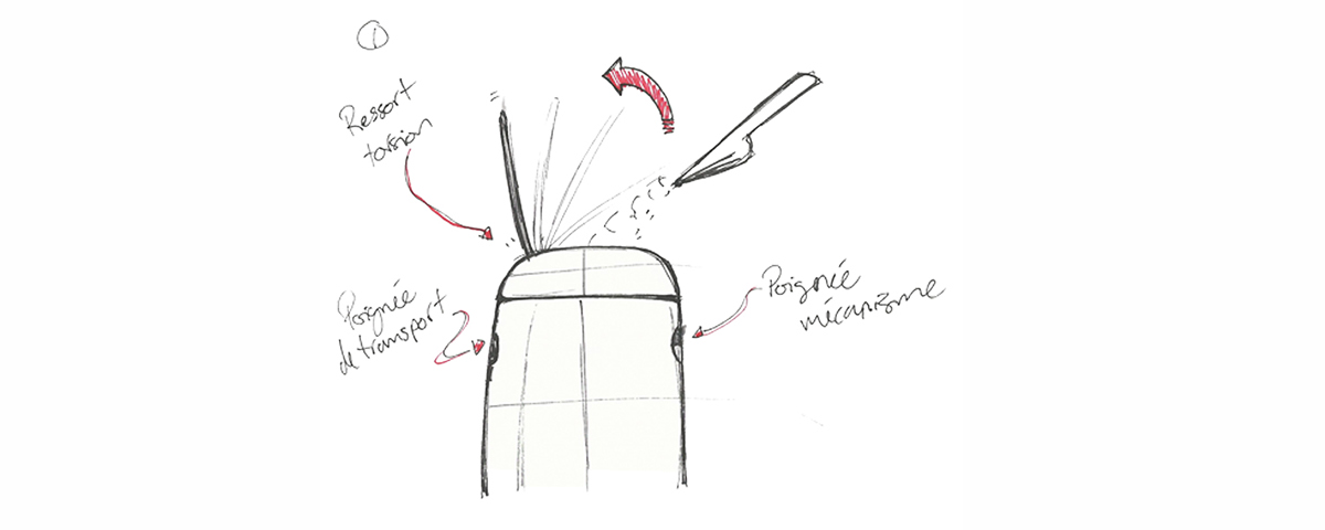 Litter Locker，trash can，white，