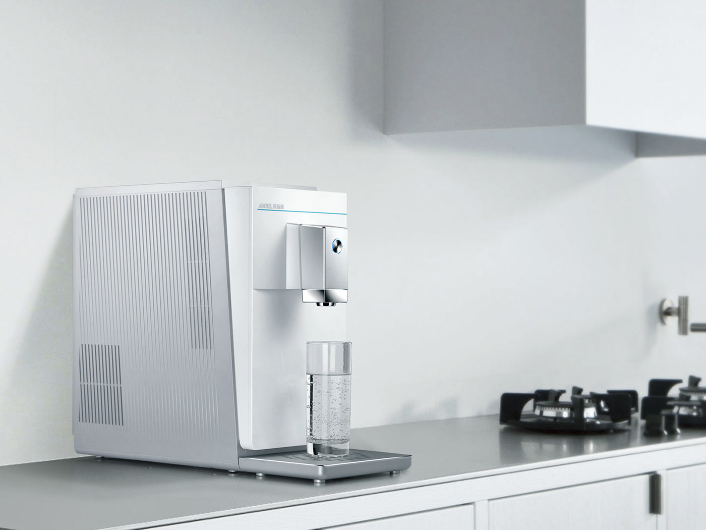 Angel，Water dispenser，white，