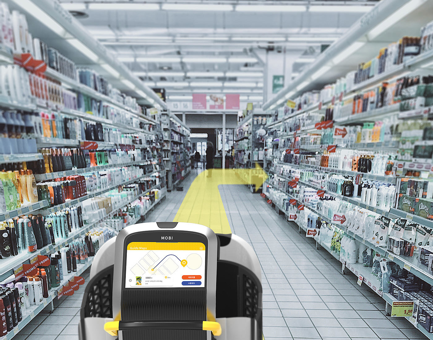 supermarket，interactive，wheelbarrow，intelligence，shopping，