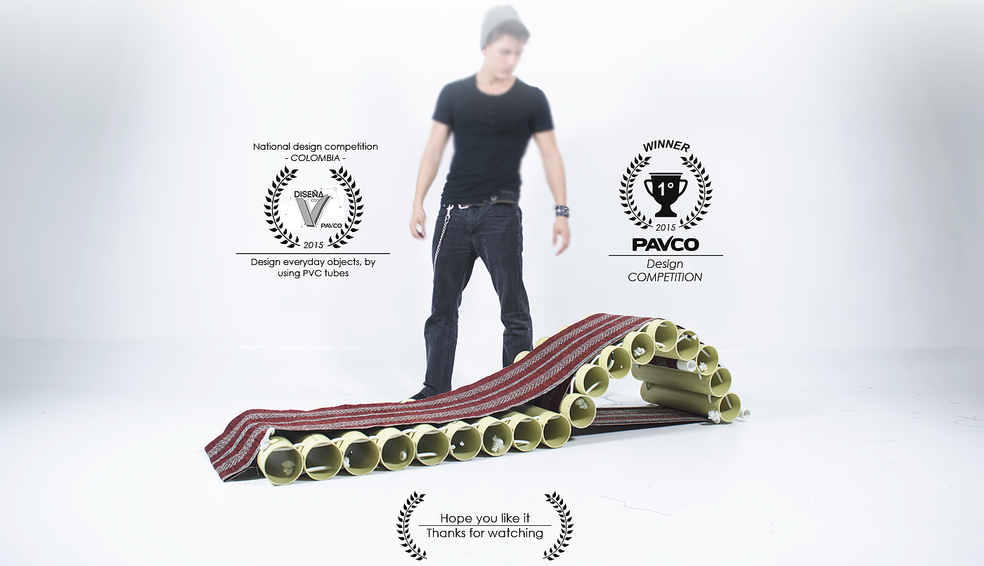 diy，Nylon rope，PVC tube，furniture，Bed，chair，