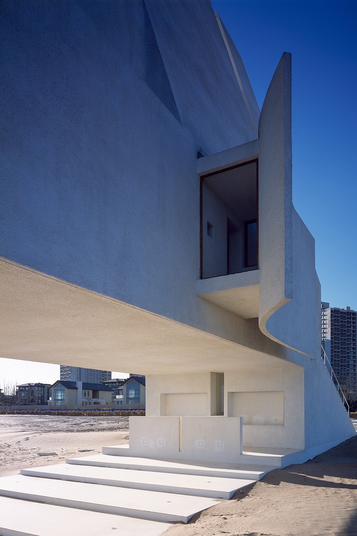 Seashore Chapel，摄影，海滨教堂，建筑，