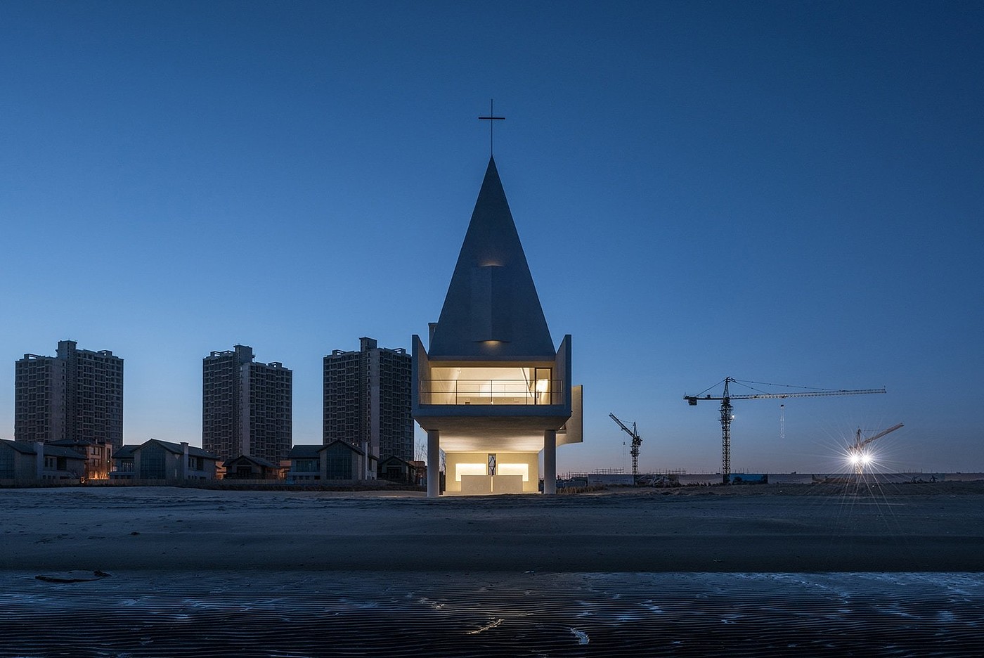 Seashore Chapel，Photography，Seaside Church，Architecture，