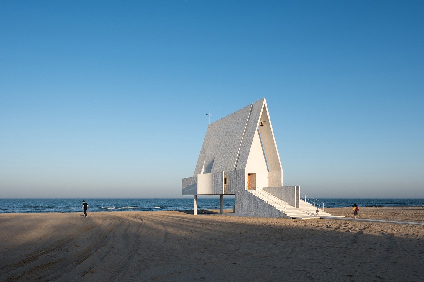 Seashore Chapel，摄影，海滨教堂，建筑，