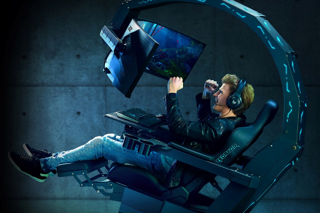 new pattern，predator，game，Curved surface display，