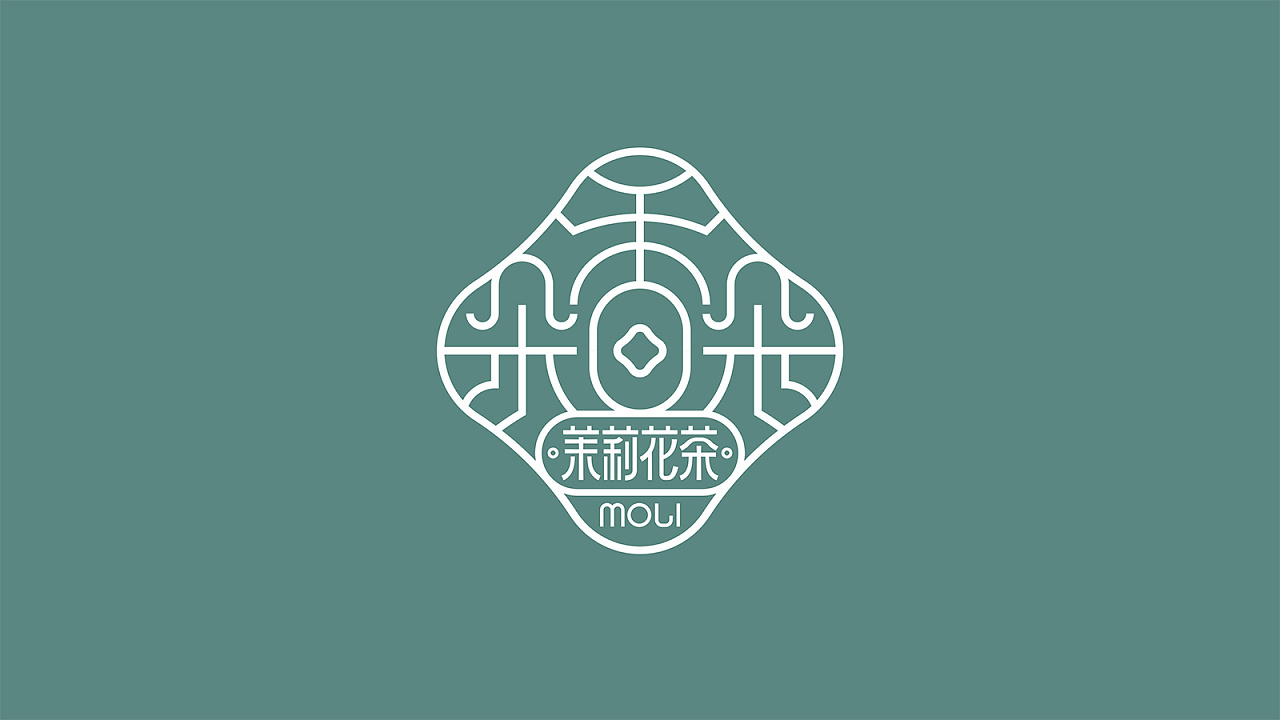 Tea packaging，Creative packaging，Illustration design，Style of the Republic of China，Jasmine Tea，Green packaging，