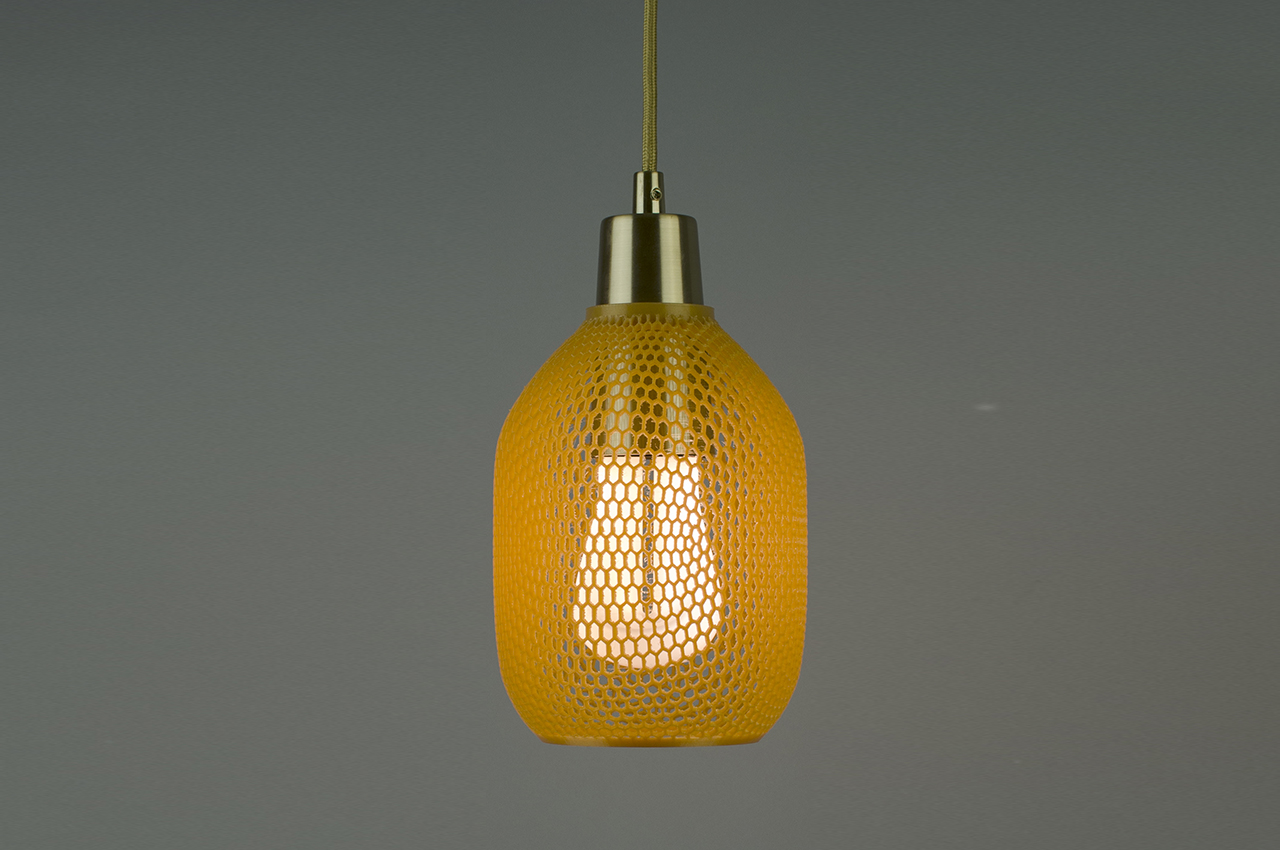 Lampshade，PLA bioplastic printing lampshade，Light bulb:，Plumen，lamps and lanterns，
