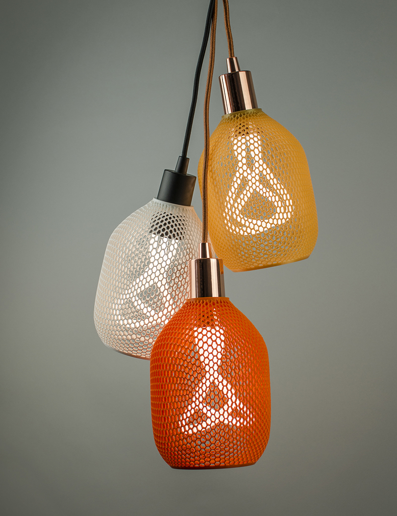 Lampshade，PLA bioplastic printing lampshade，Light bulb:，Plumen，lamps and lanterns，