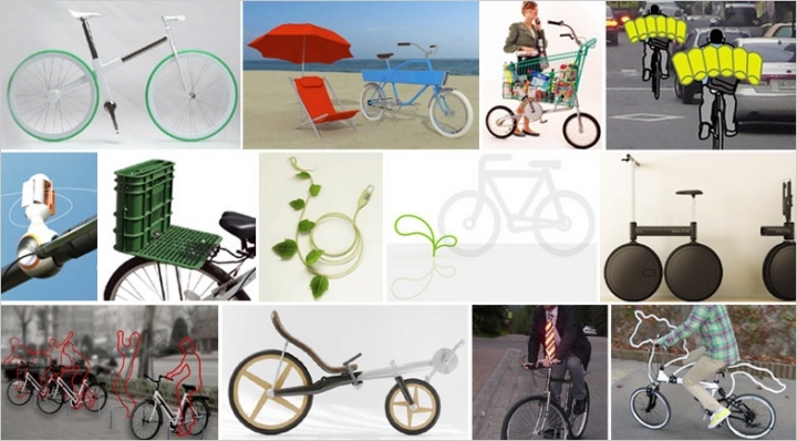 Bicycle，Display Board，design sketch，Concept Car，