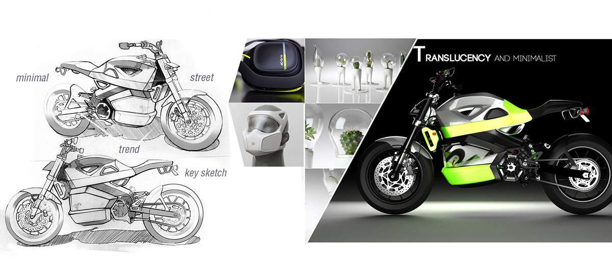 portfolio，motorcycle，conceptual design，