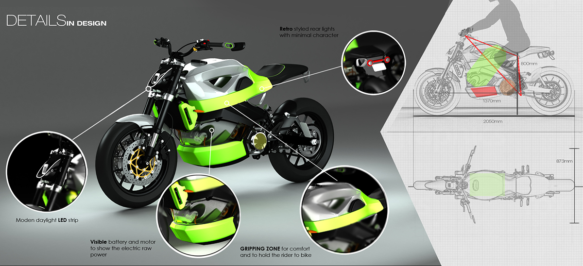 portfolio，motorcycle，conceptual design，