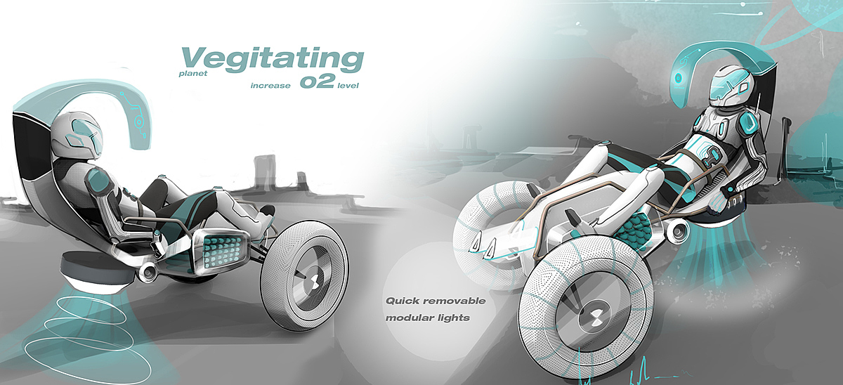 portfolio，motorcycle，conceptual design，