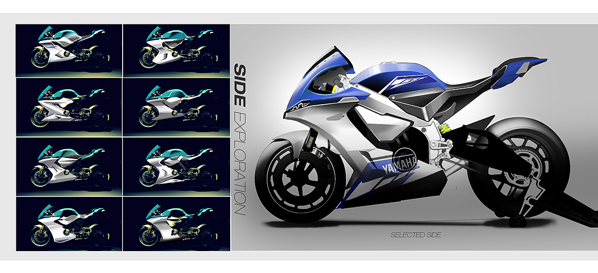 portfolio，motorcycle，conceptual design，