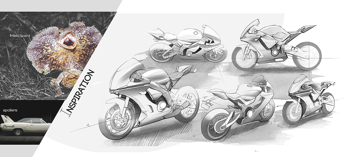 portfolio，motorcycle，conceptual design，