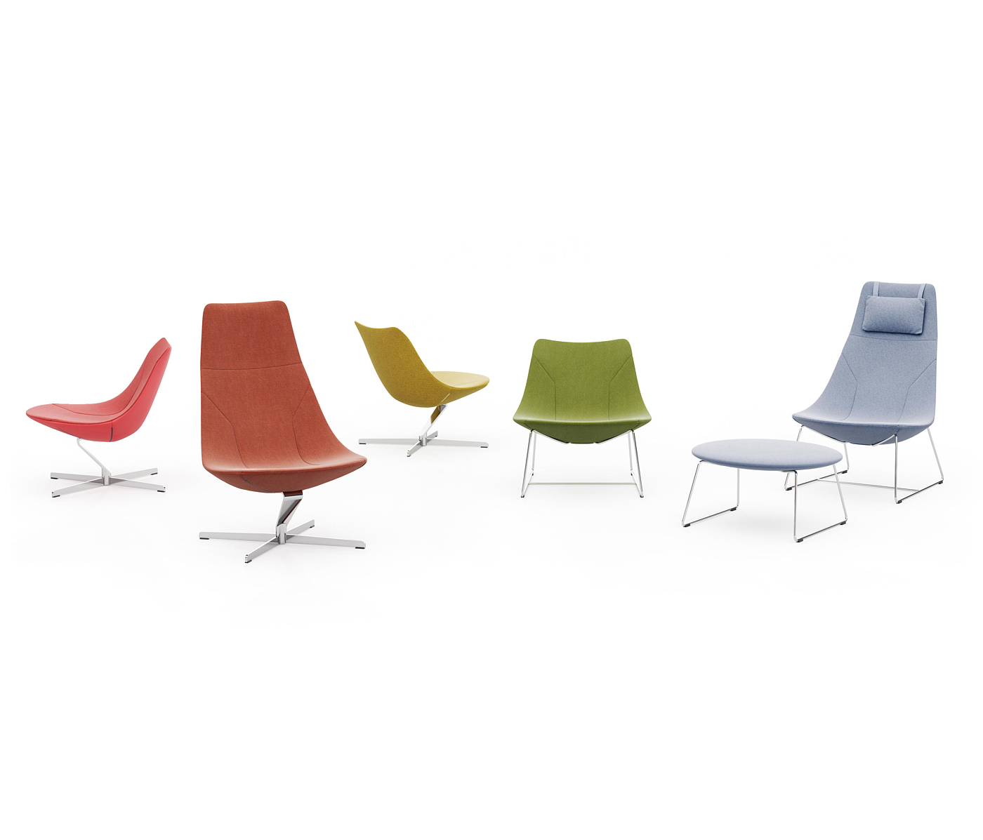 chair，Metal，Simplicity，Chic Lounge，reddot，2019 red dot product design award，