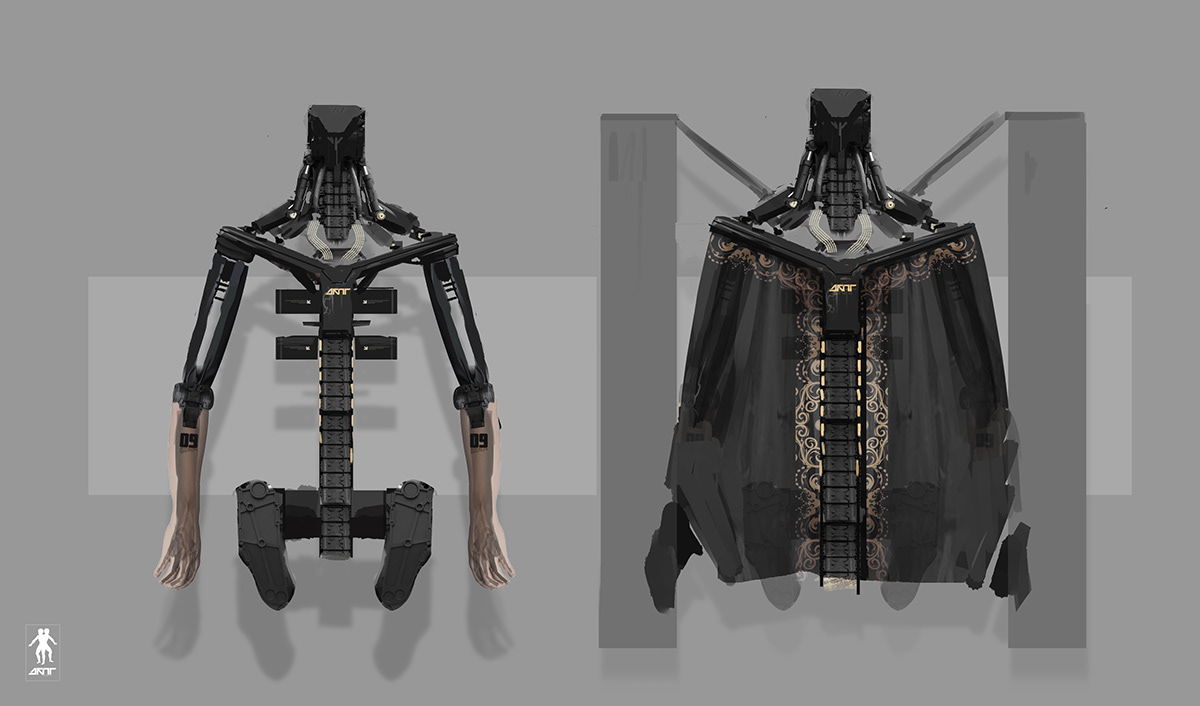 robot，Science fiction concept，Scientific and technological intelligence，PAUSEFEST，