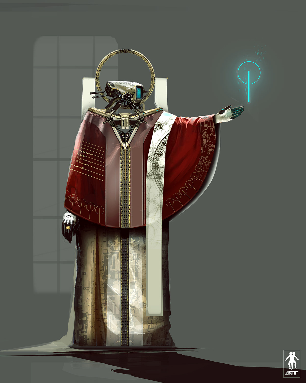 robot，Science fiction concept，Scientific and technological intelligence，PAUSEFEST，