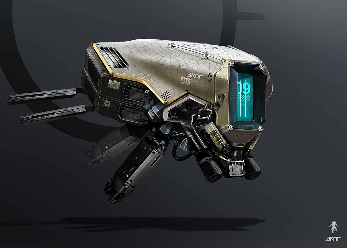 robot，Science fiction concept，Scientific and technological intelligence，PAUSEFEST，