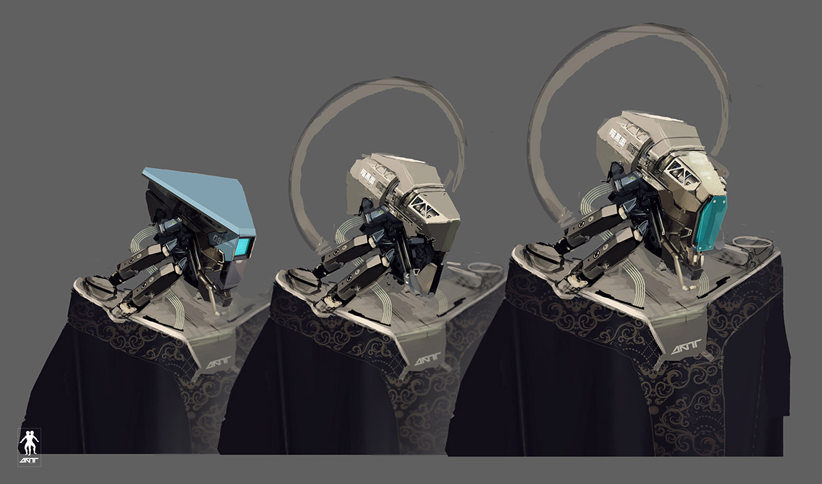 robot，Science fiction concept，Scientific and technological intelligence，PAUSEFEST，