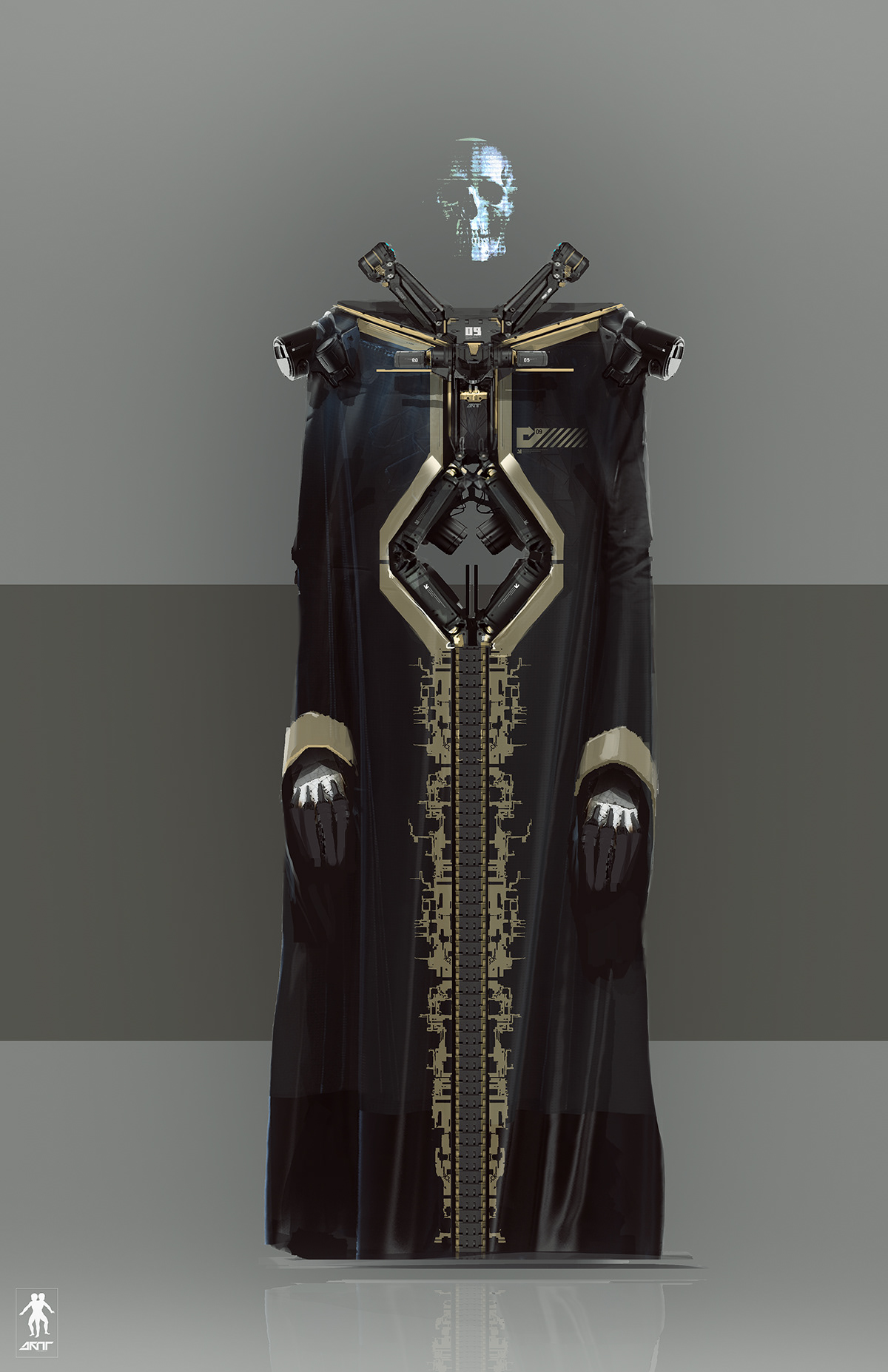 robot，Science fiction concept，Scientific and technological intelligence，PAUSEFEST，