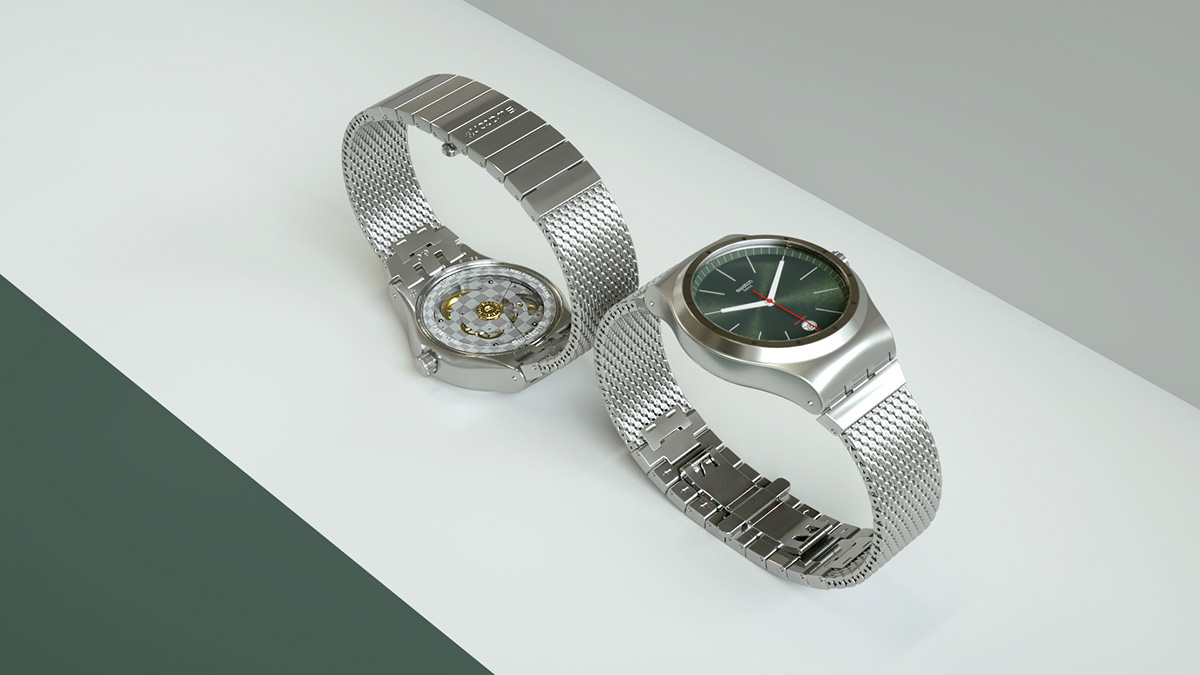 Metal，Wrist watch，Swatch Assorted，