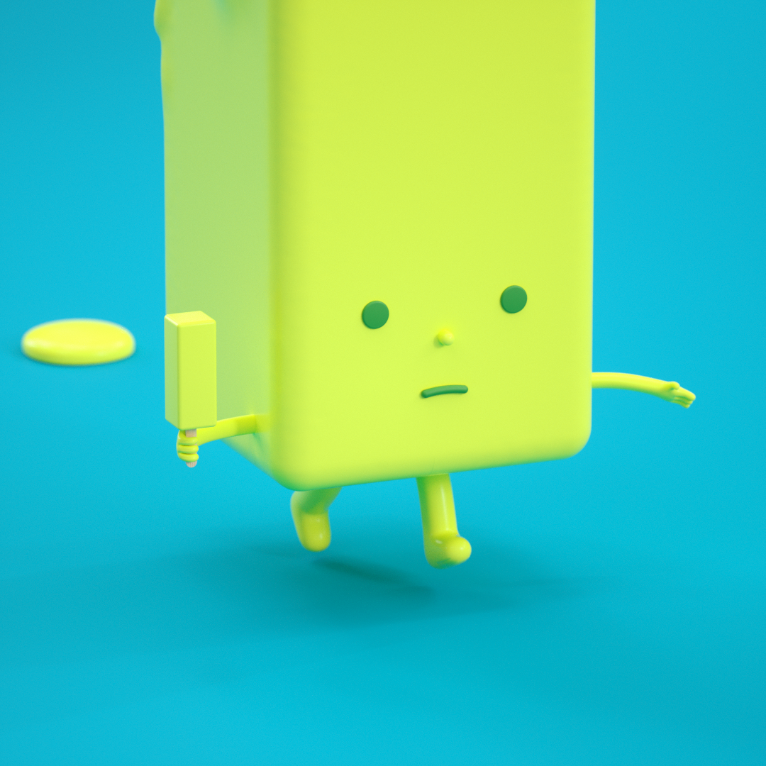 c4d，Cartoon characters，comic，CUBE ARTWORK，
