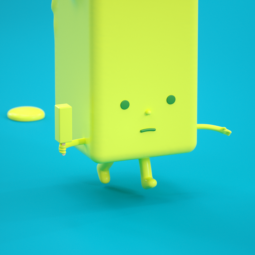 c4d，Cartoon characters，comic，CUBE ARTWORK，