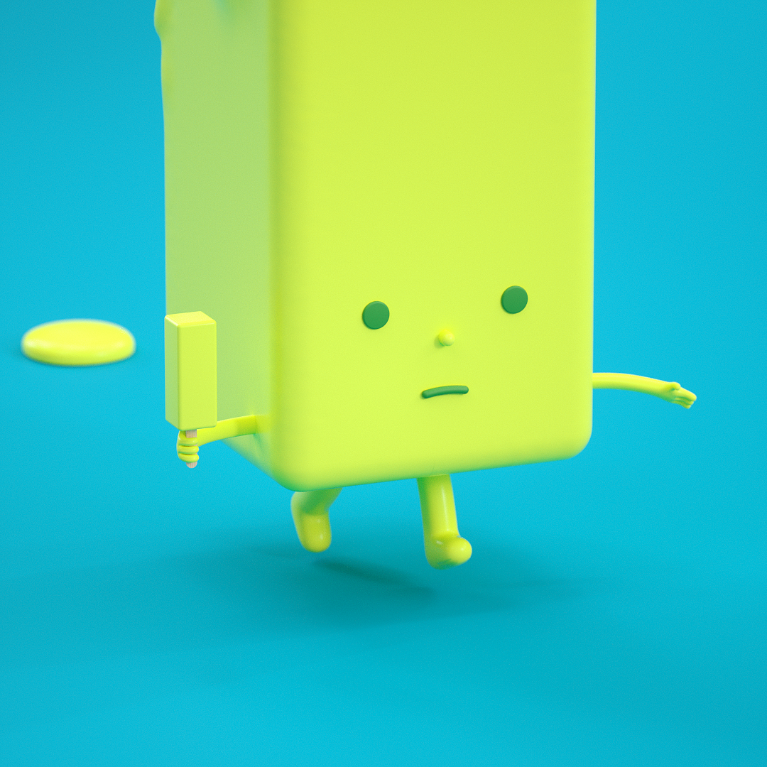 c4d，卡通人物，动漫，CUBE ARTWORK，