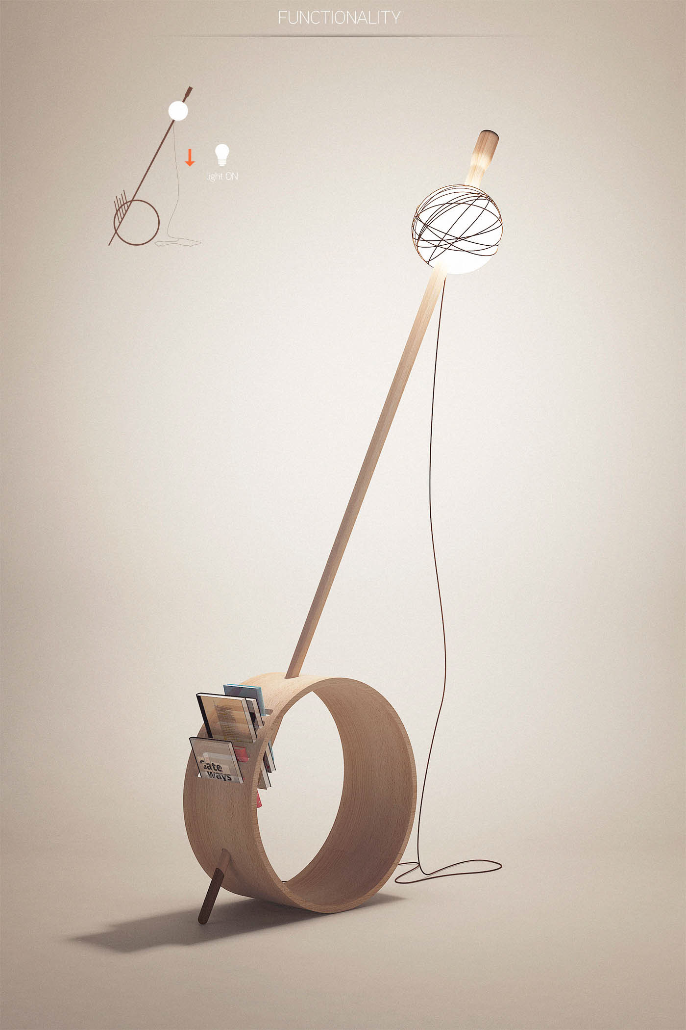 KNIT Light，Lamp design，furniture，