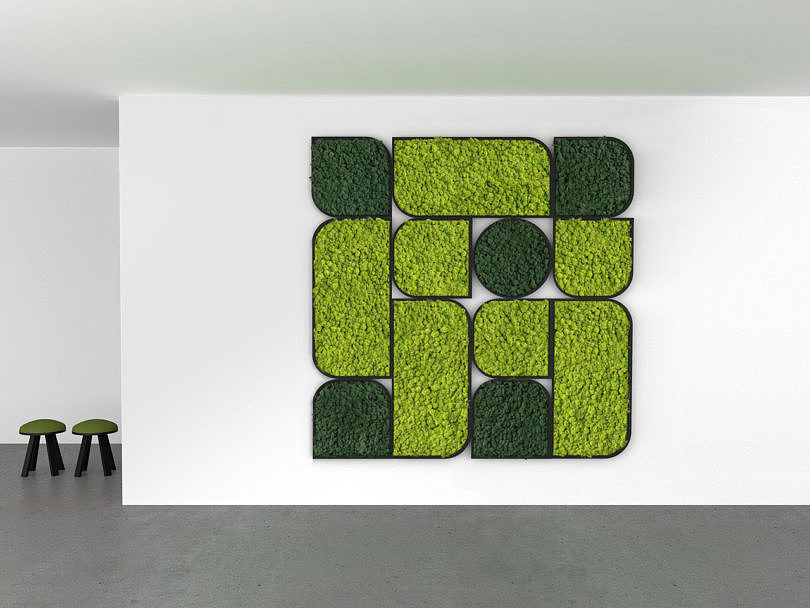BuzziMood，Green plant wall，green，