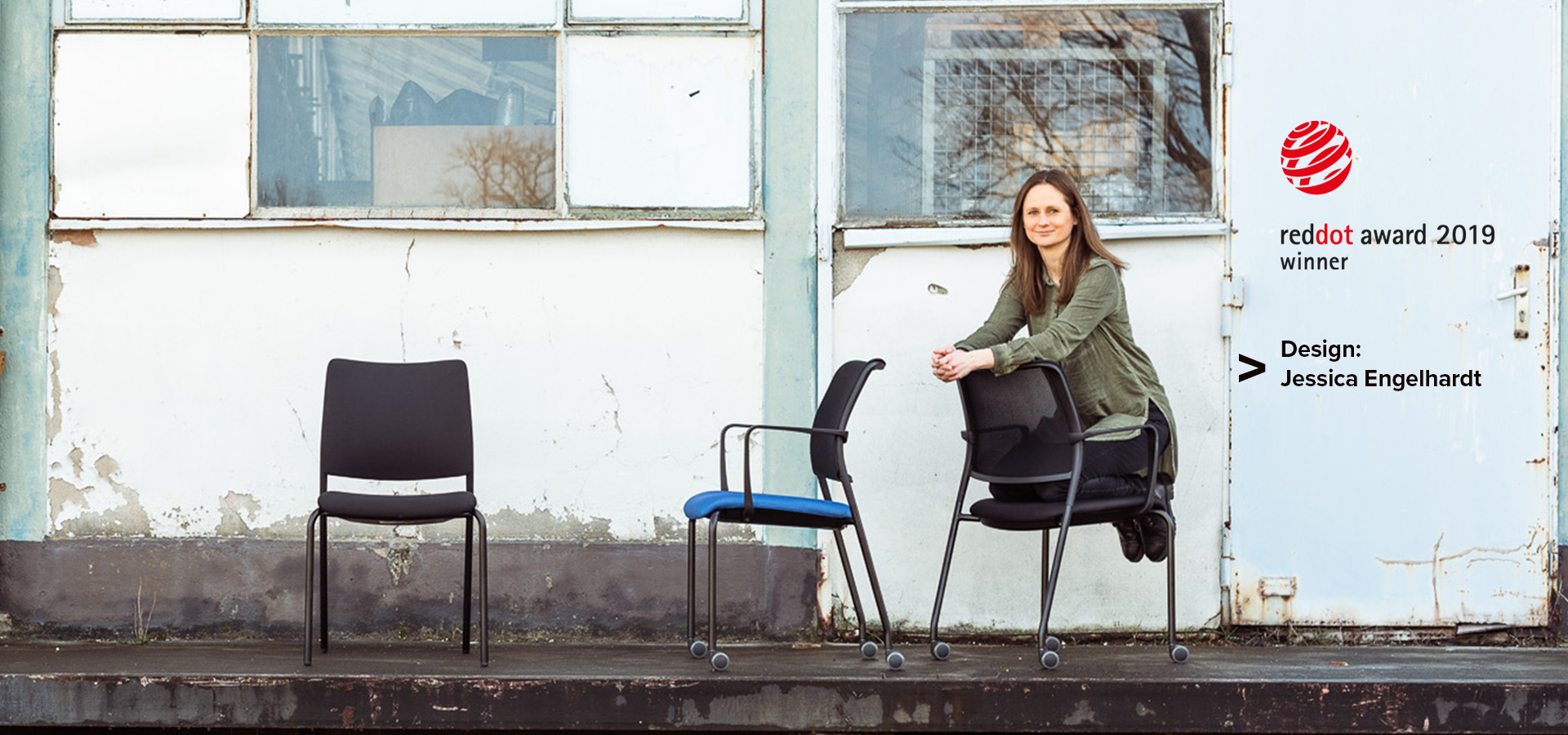 reddot，2019 red dot product design award，Trendoffice，Breathable mesh，Padded backrest，chair，