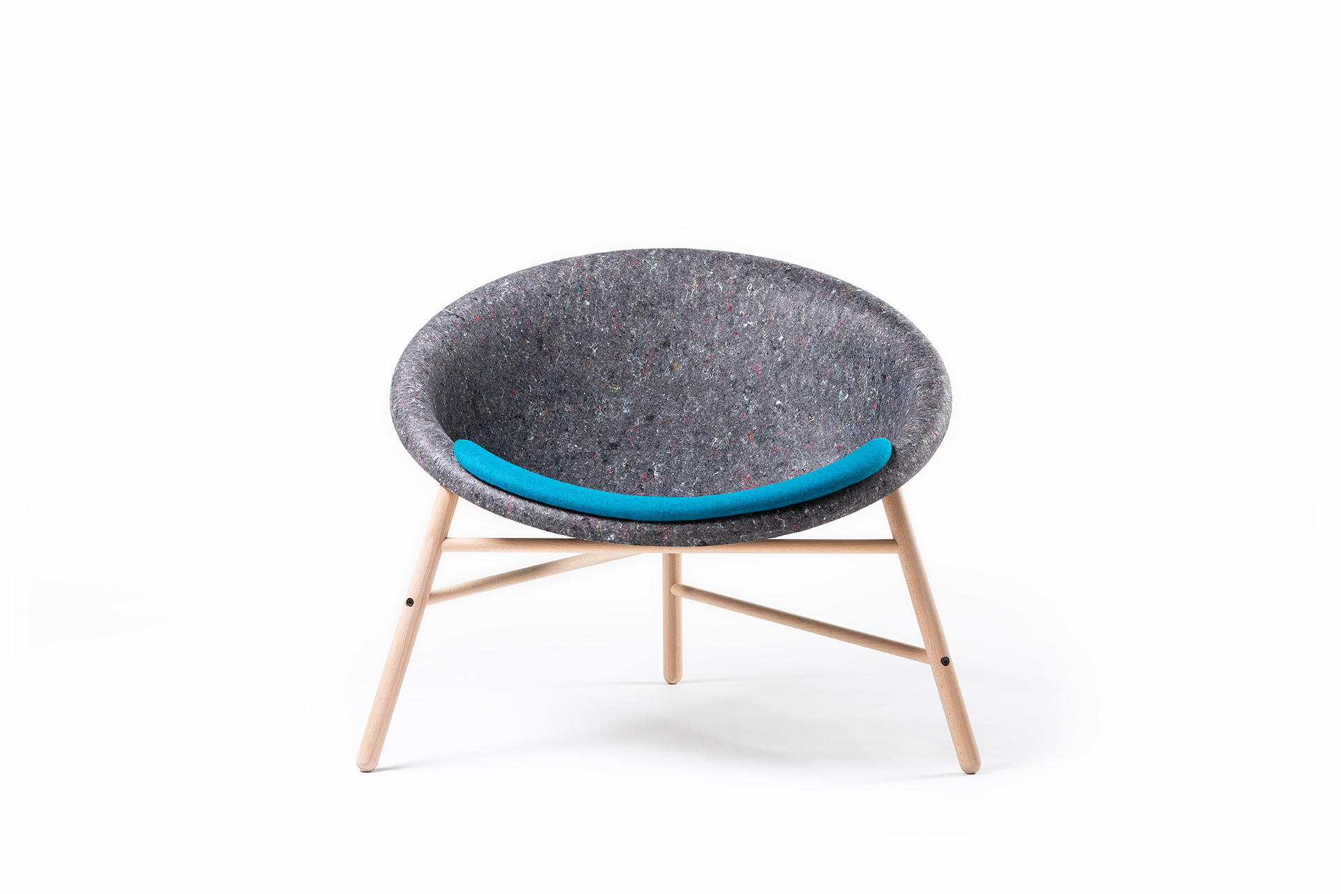 2019 red dot product design award，reddot，Recyclable，Beech，felt，Leisure chair，Collodi，