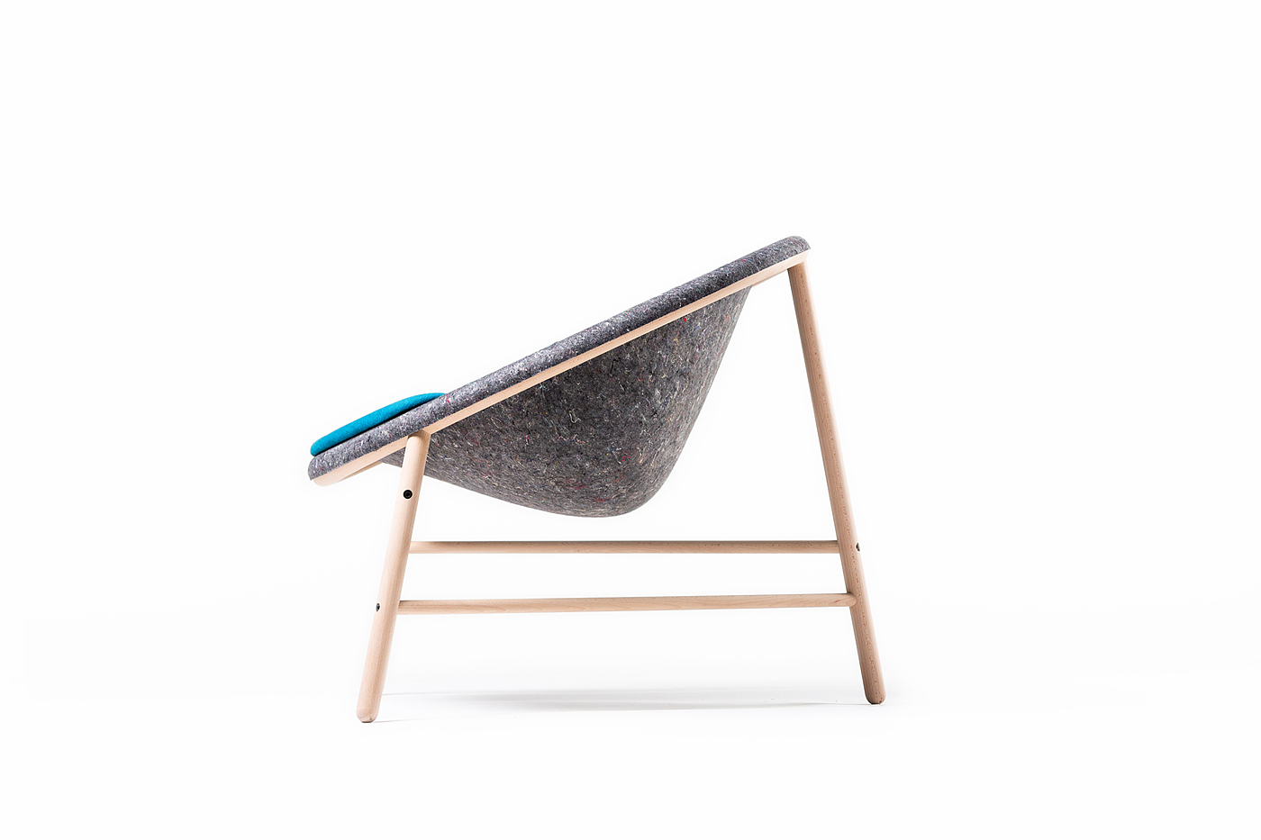 2019 red dot product design award，reddot，Recyclable，Beech，felt，Leisure chair，Collodi，