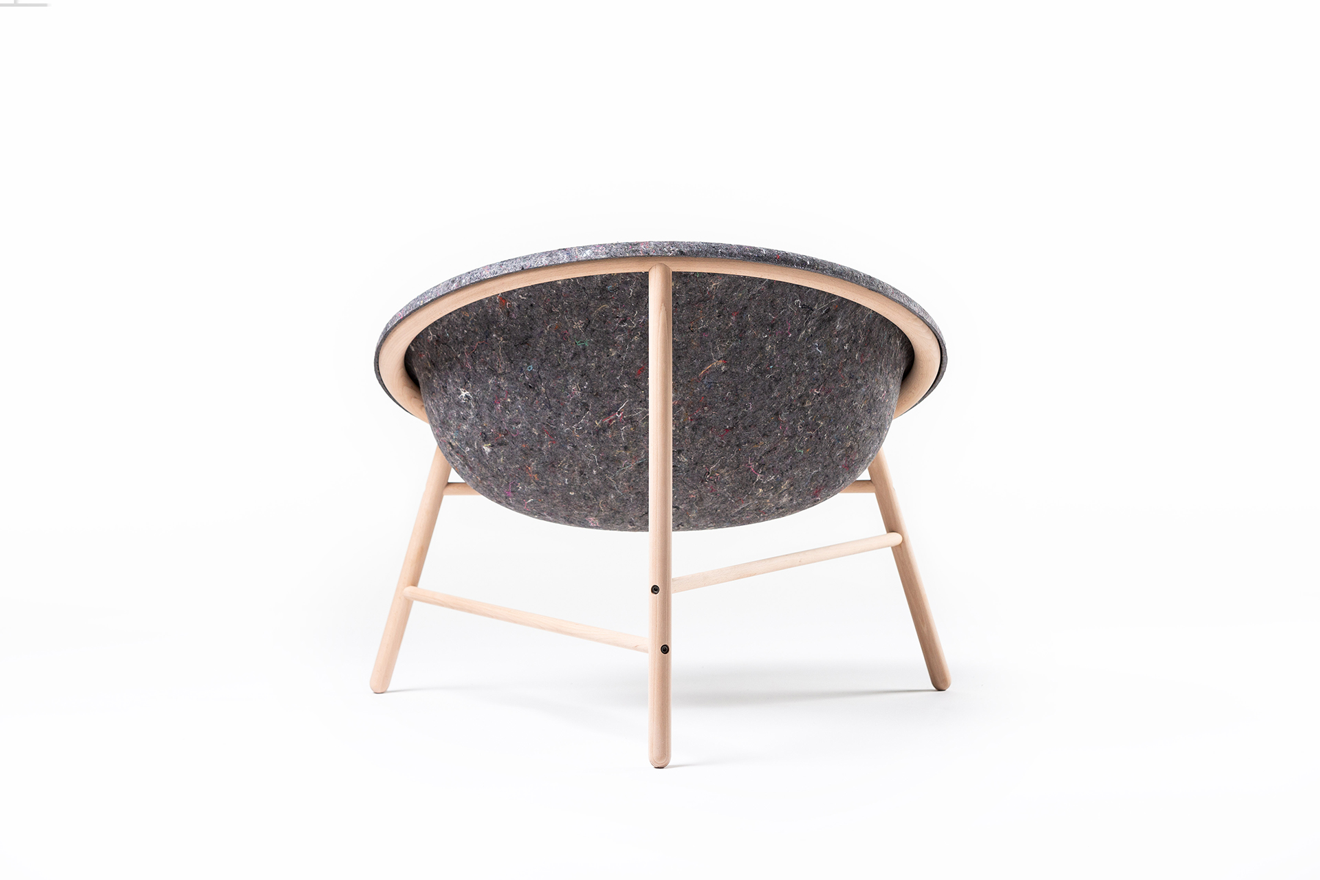 2019 red dot product design award，reddot，Recyclable，Beech，felt，Leisure chair，Collodi，