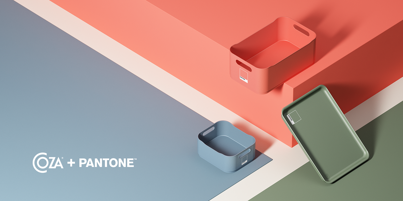 Advertising design，Brand design，packing design，Coza + PANTONE ™，