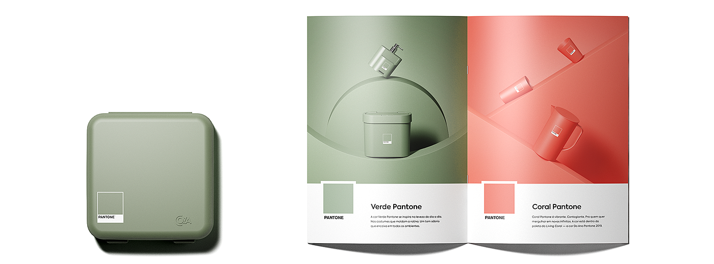 Advertising design，Brand design，packing design，Coza + PANTONE ™，