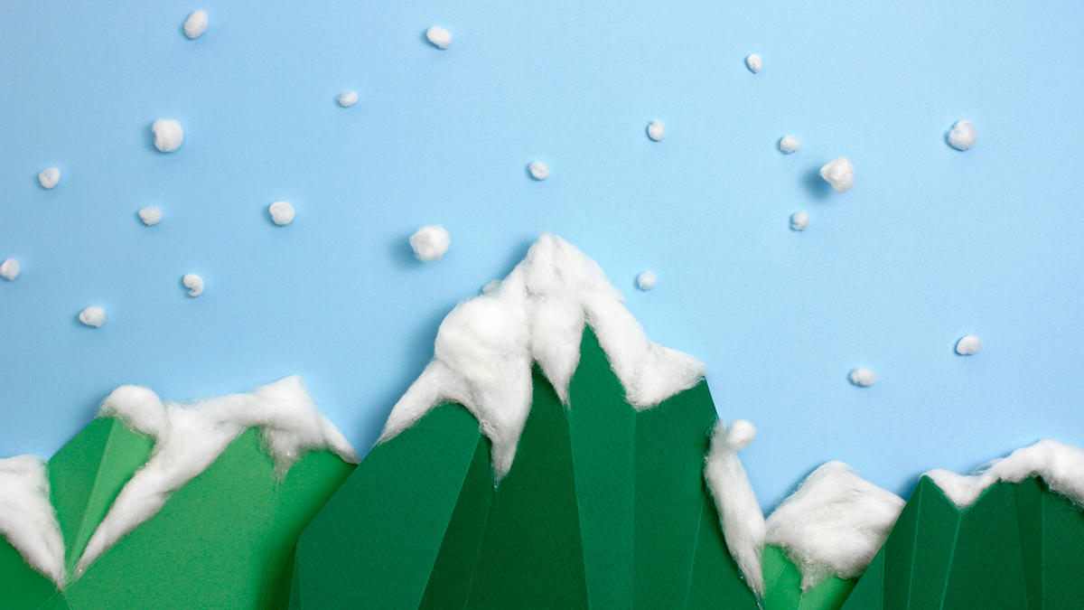 Cartoon style，animation，cotton，Paper toys，