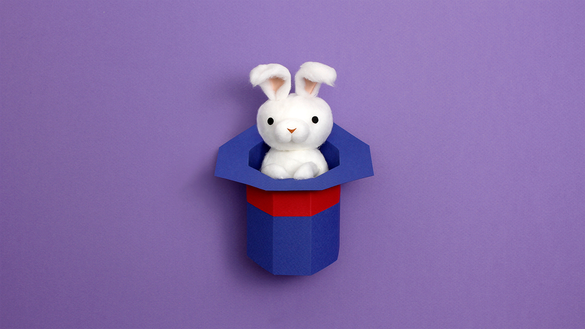 Cartoon style，animation，cotton，Paper toys，