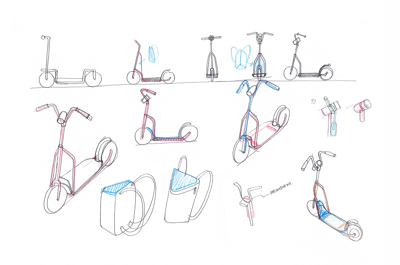 Transportation tools，Vehicle，Electric scooter，