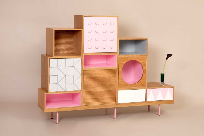 Bauhaus ，Pink，furniture，