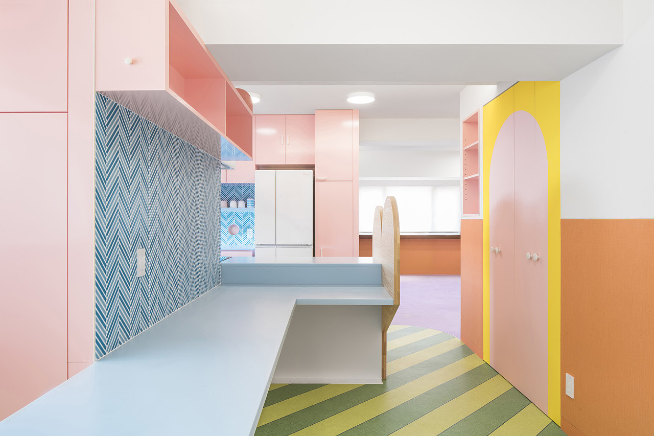 Interior design，originality，Architectural design，Color matching，