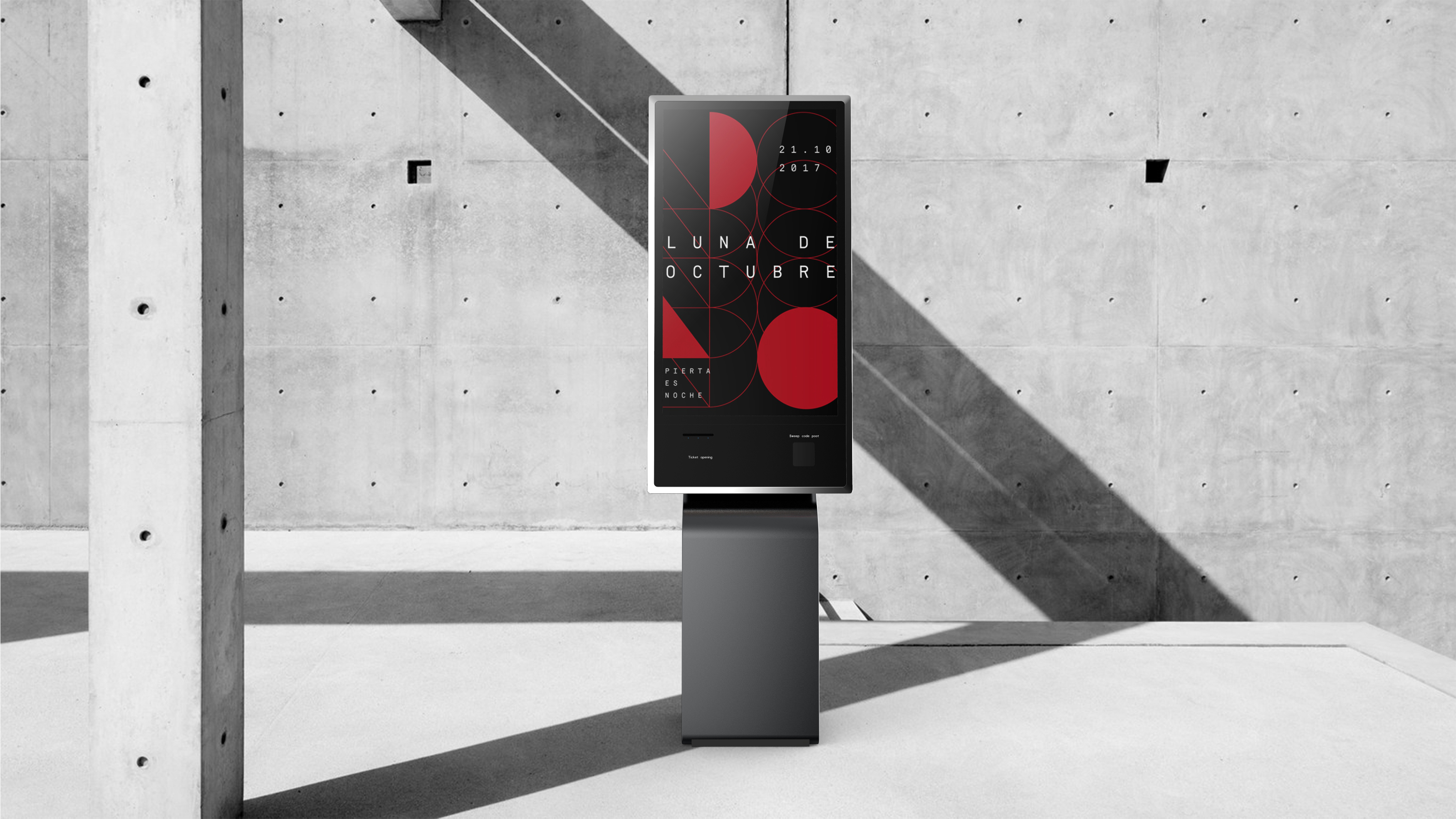 business affairs，monitor，vertical，Wall hanging，display，screen，Advertising machine，