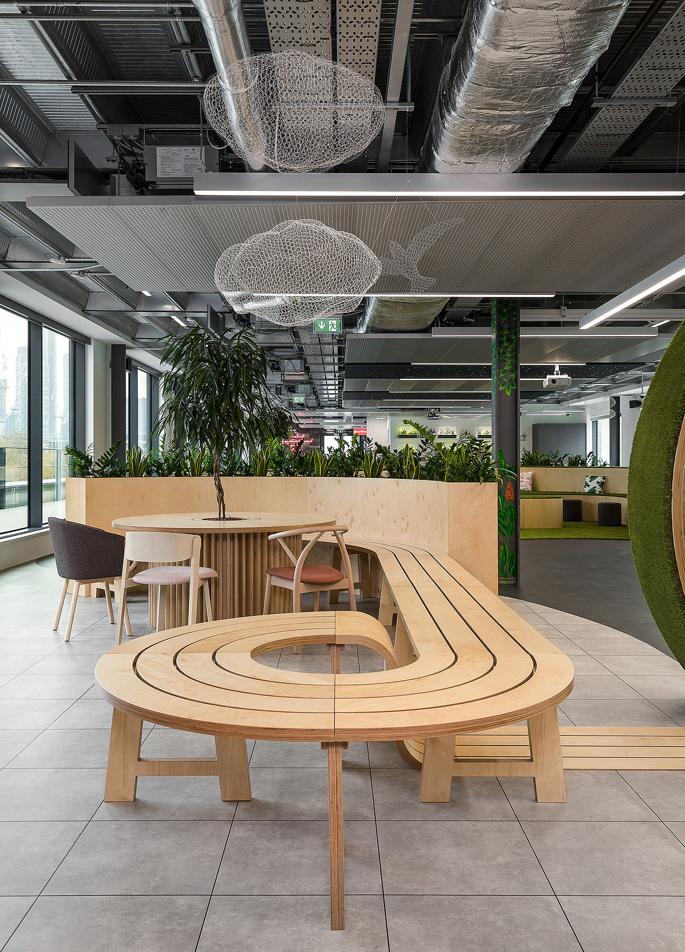 public space ，Interior design，office space ，