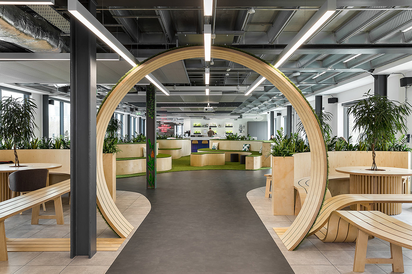public space ，Interior design，office space ，