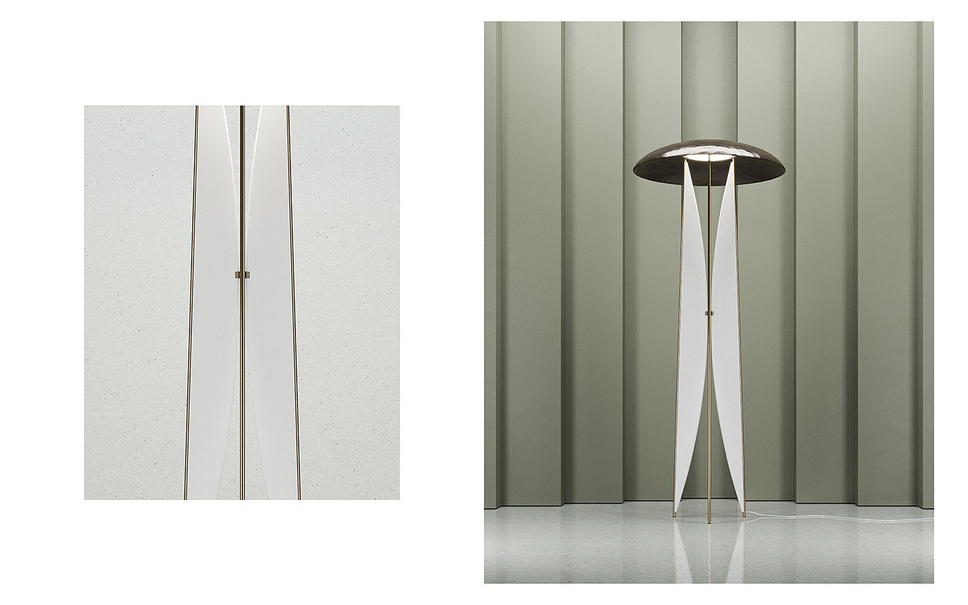 Tartufi Lamp，Floor lamp，Mushroom lamp，