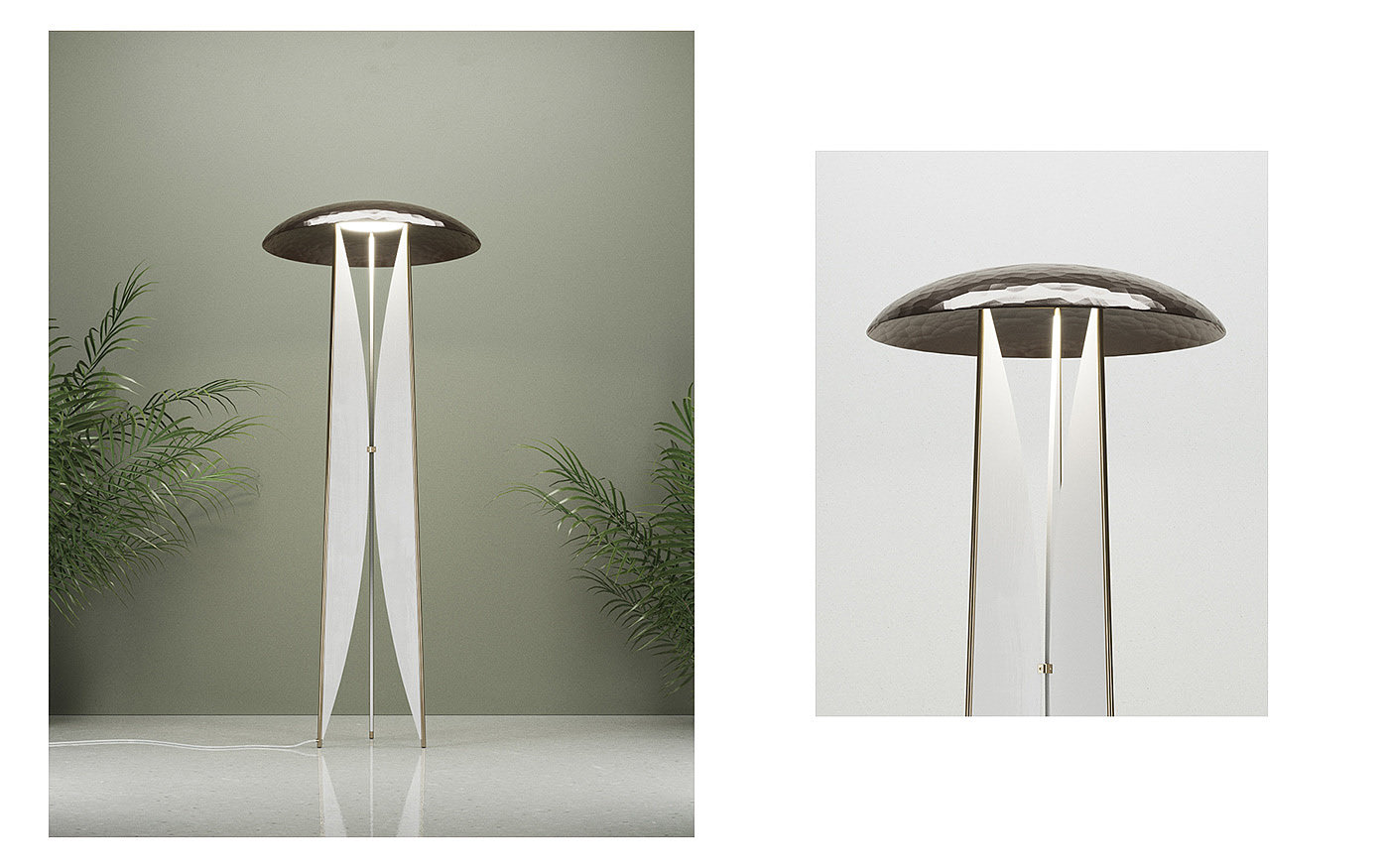 Tartufi Lamp，落地灯，蘑菇灯，