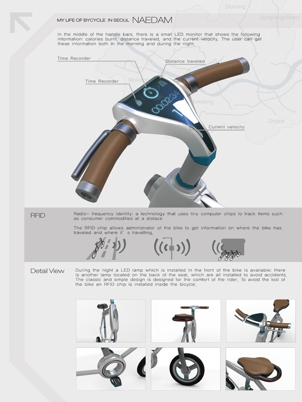 Bicycle，vehicle，Display Board，design sketch，