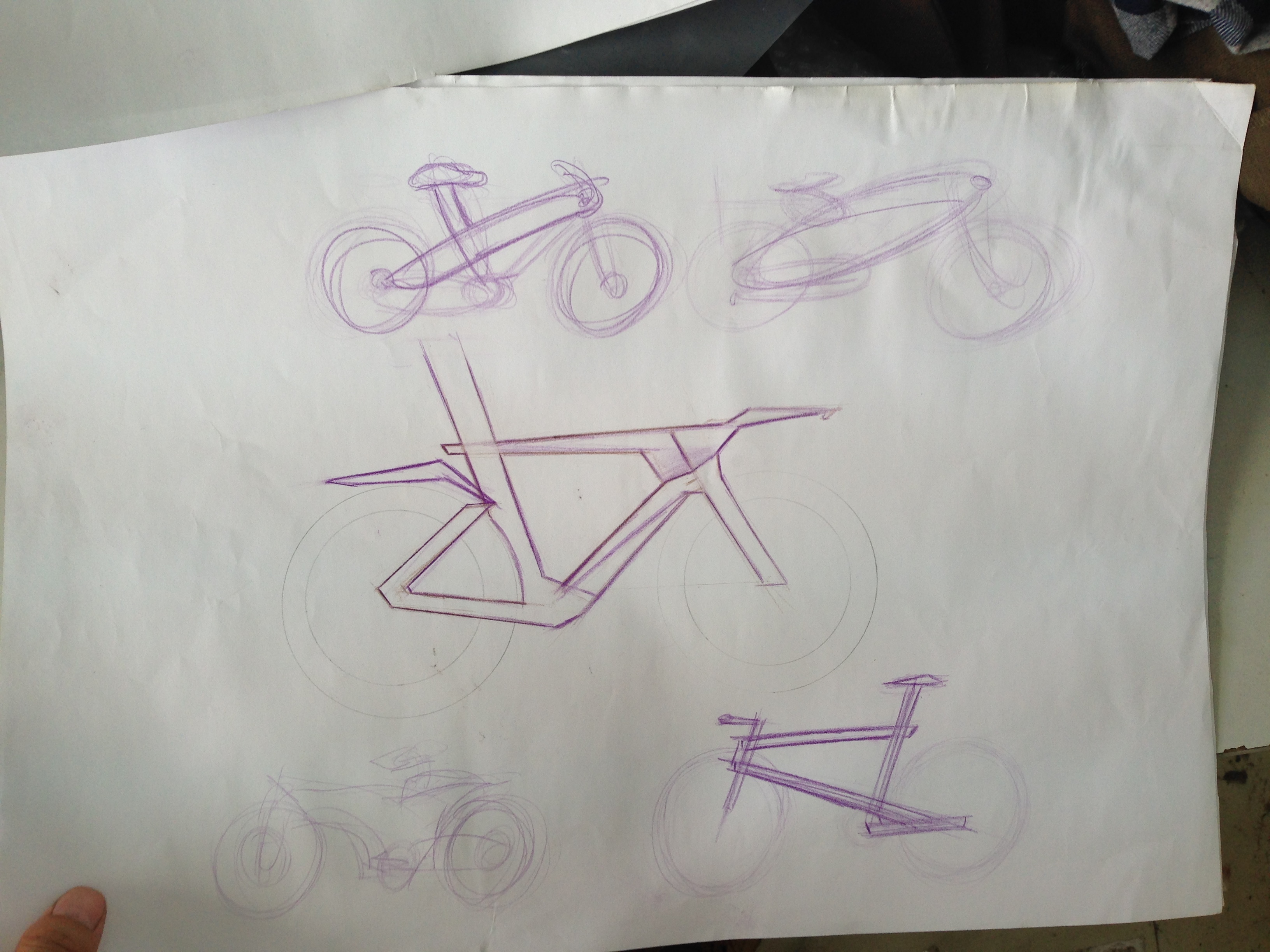 industrial design，carbon fibre，Bicycle，manual，rhino，photoshop，Ergonomics，