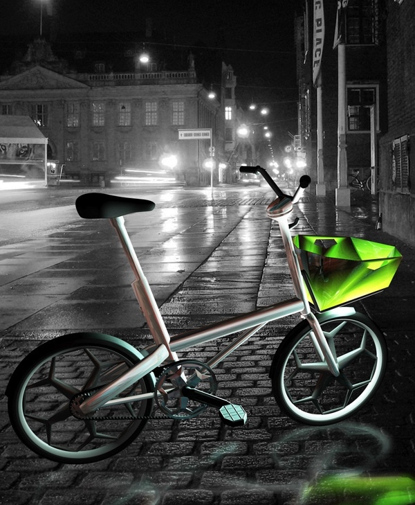 Bicycle，vehicle，Display Board，design sketch，