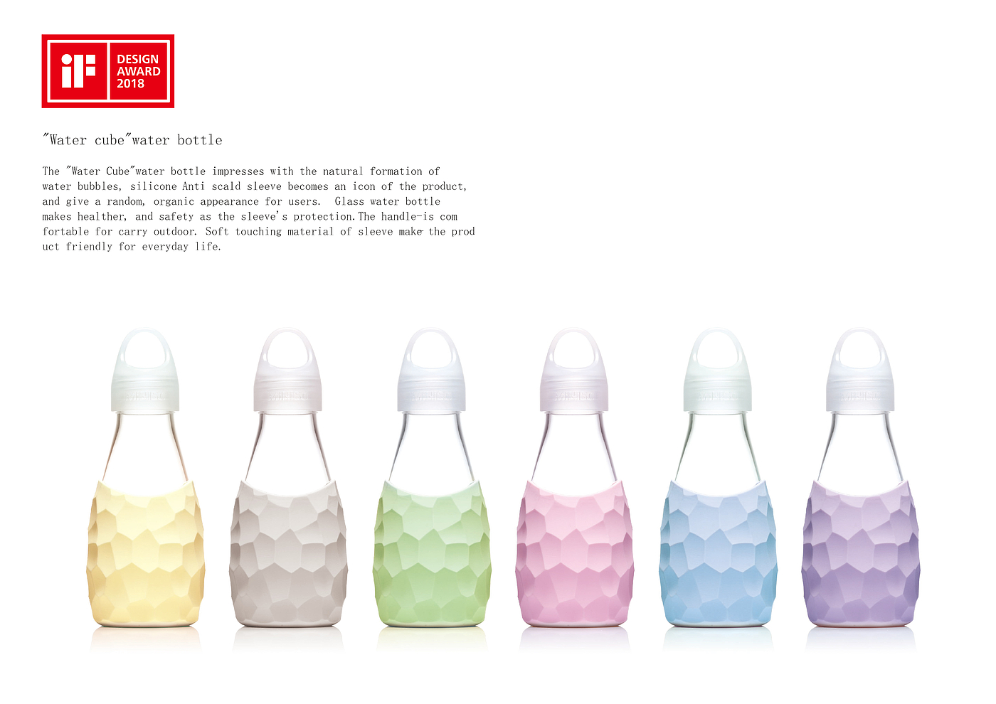 Glass，hot water，silica gel，bottle，life，color，